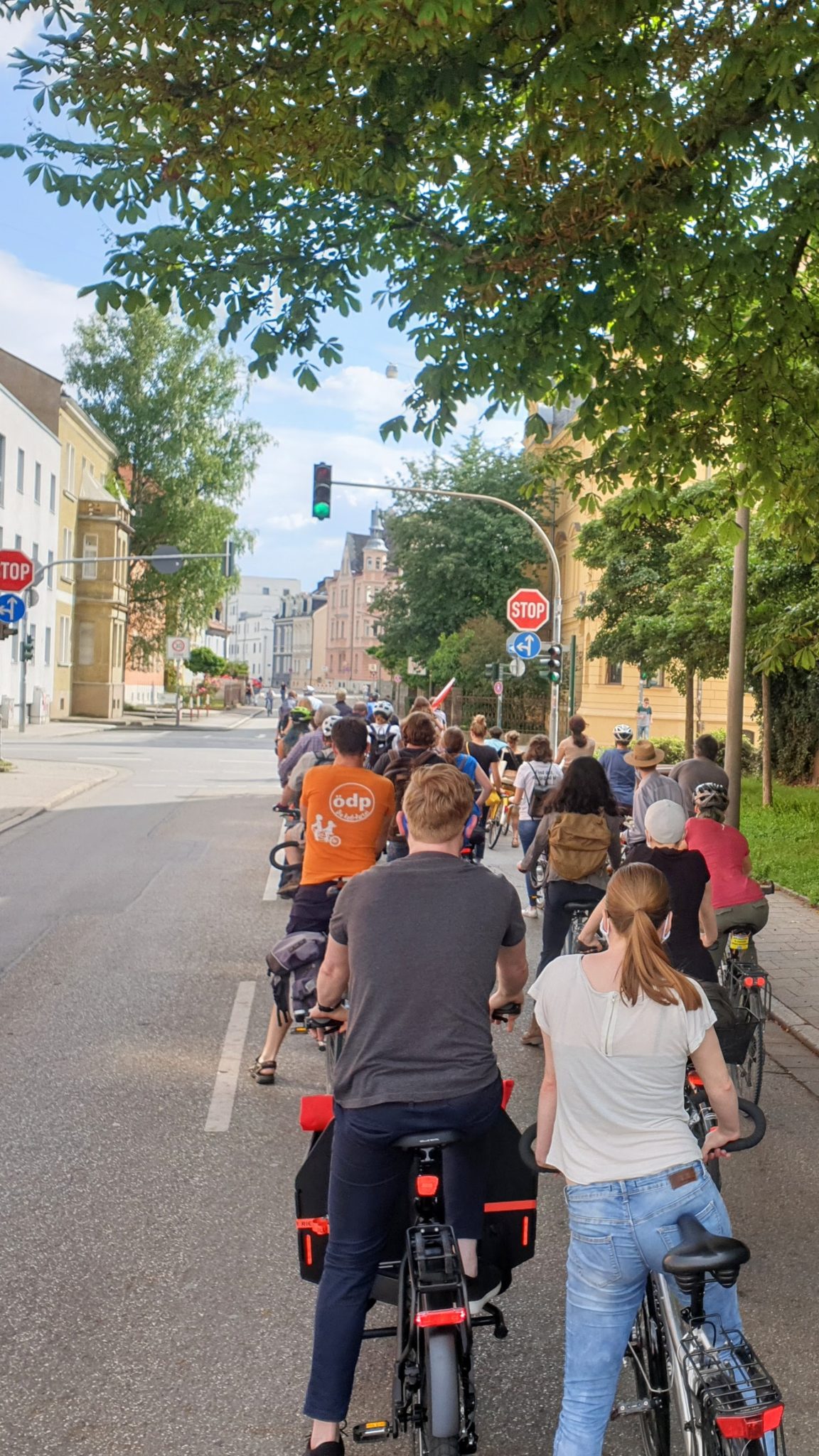 du darfst dein fahrrad hier nicht benutzen